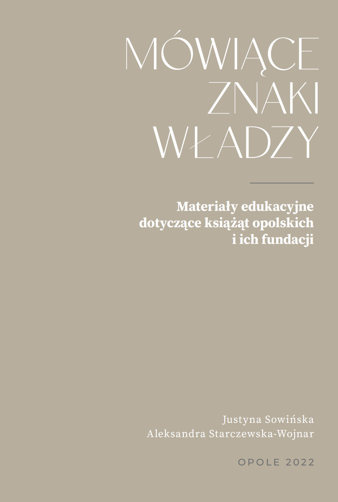 Mówiące znaki władzy