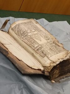 Zachowany egzemplarz Biblii brzeskiej